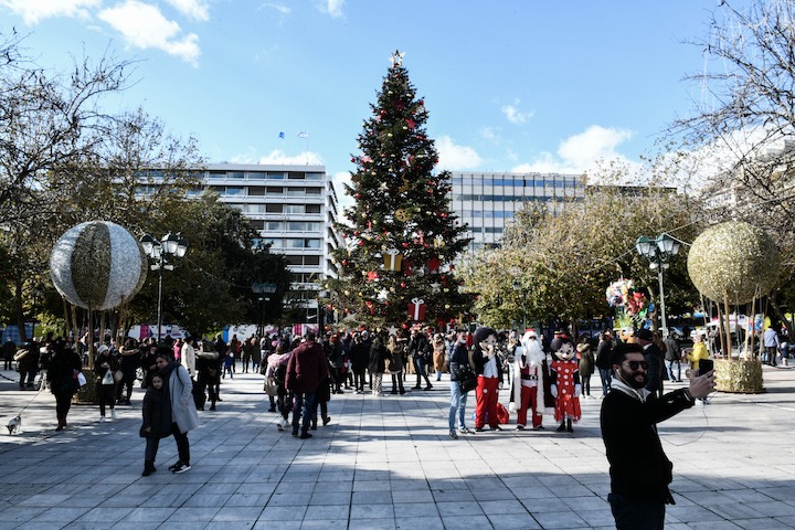 Εορταστική ατμόσφαιρα